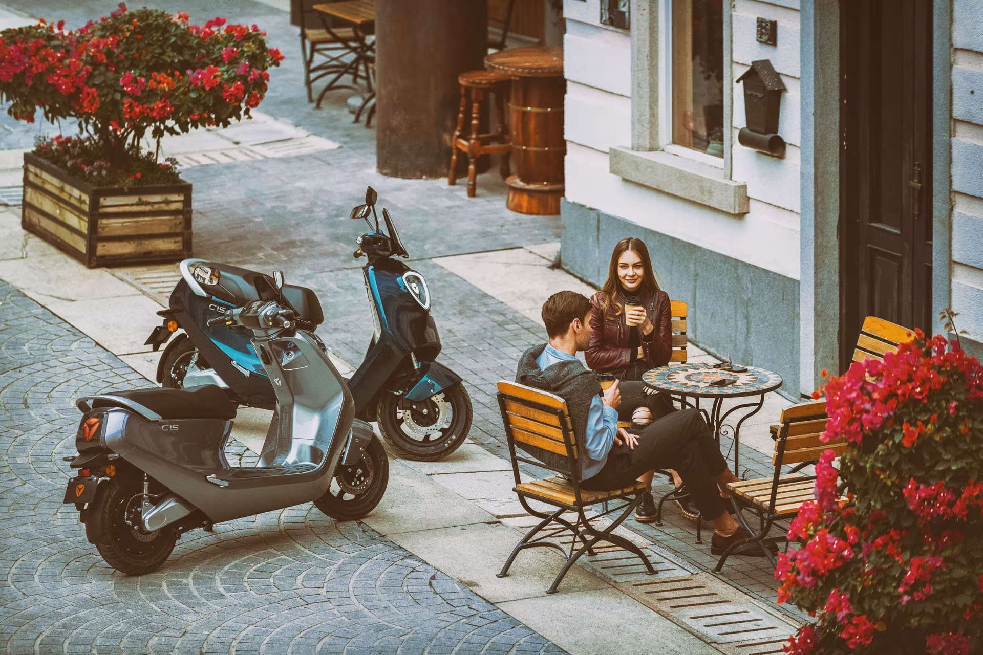 Scooter 125cc electrique Yadea C1S pro