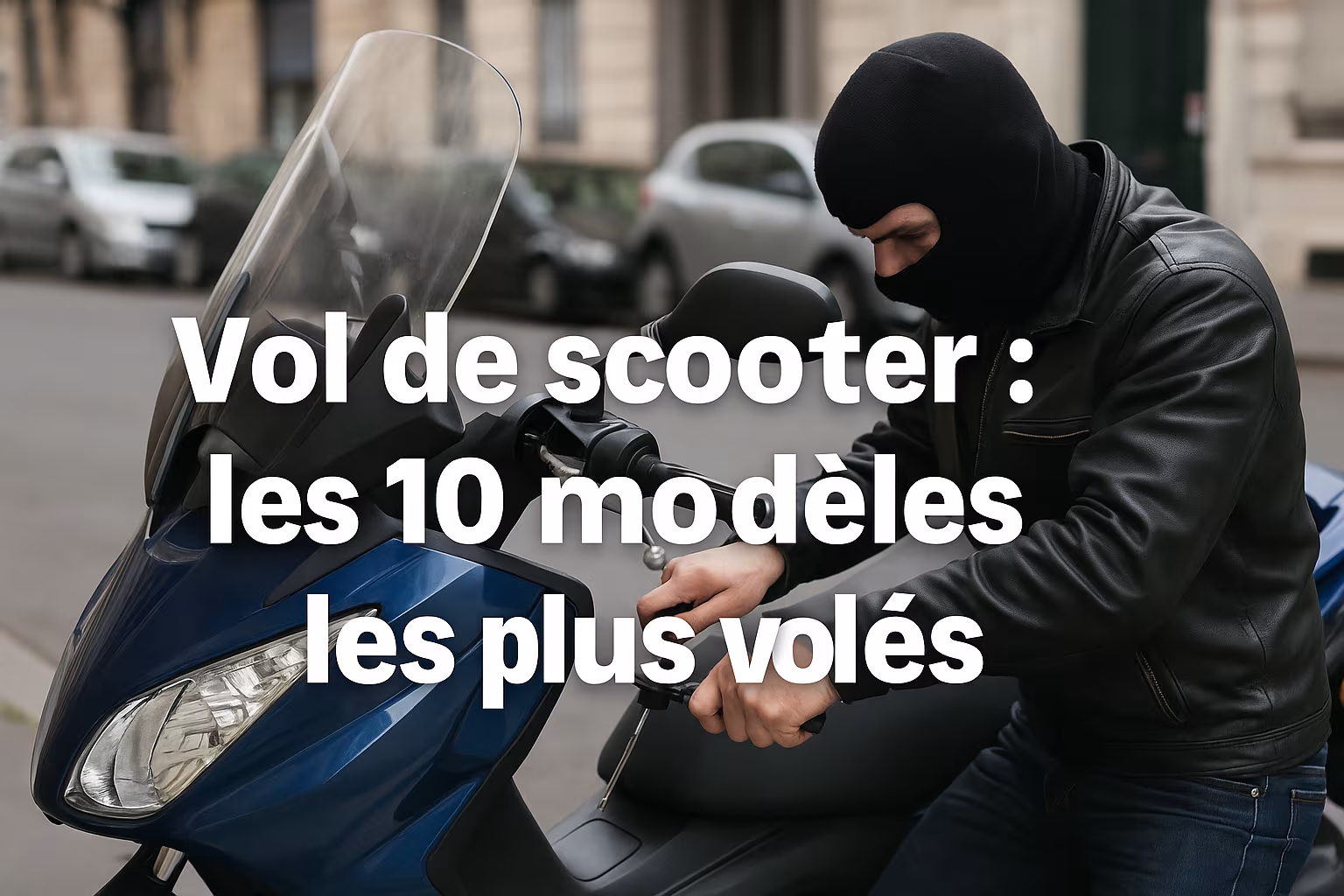 top 10 des scooters les plus volés