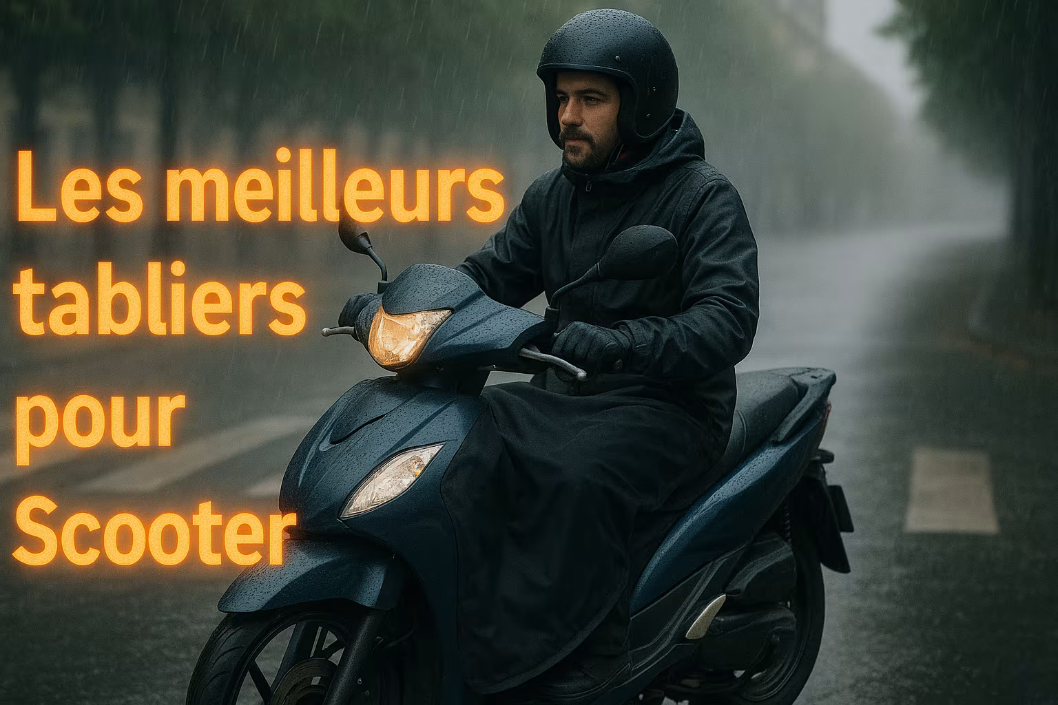 meilleurs tabliers scooter