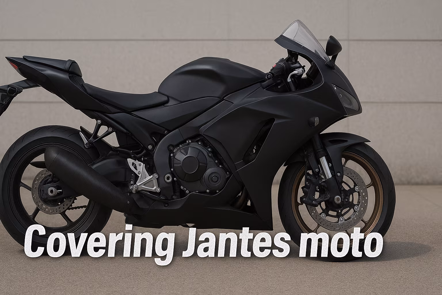 covering jantes moto