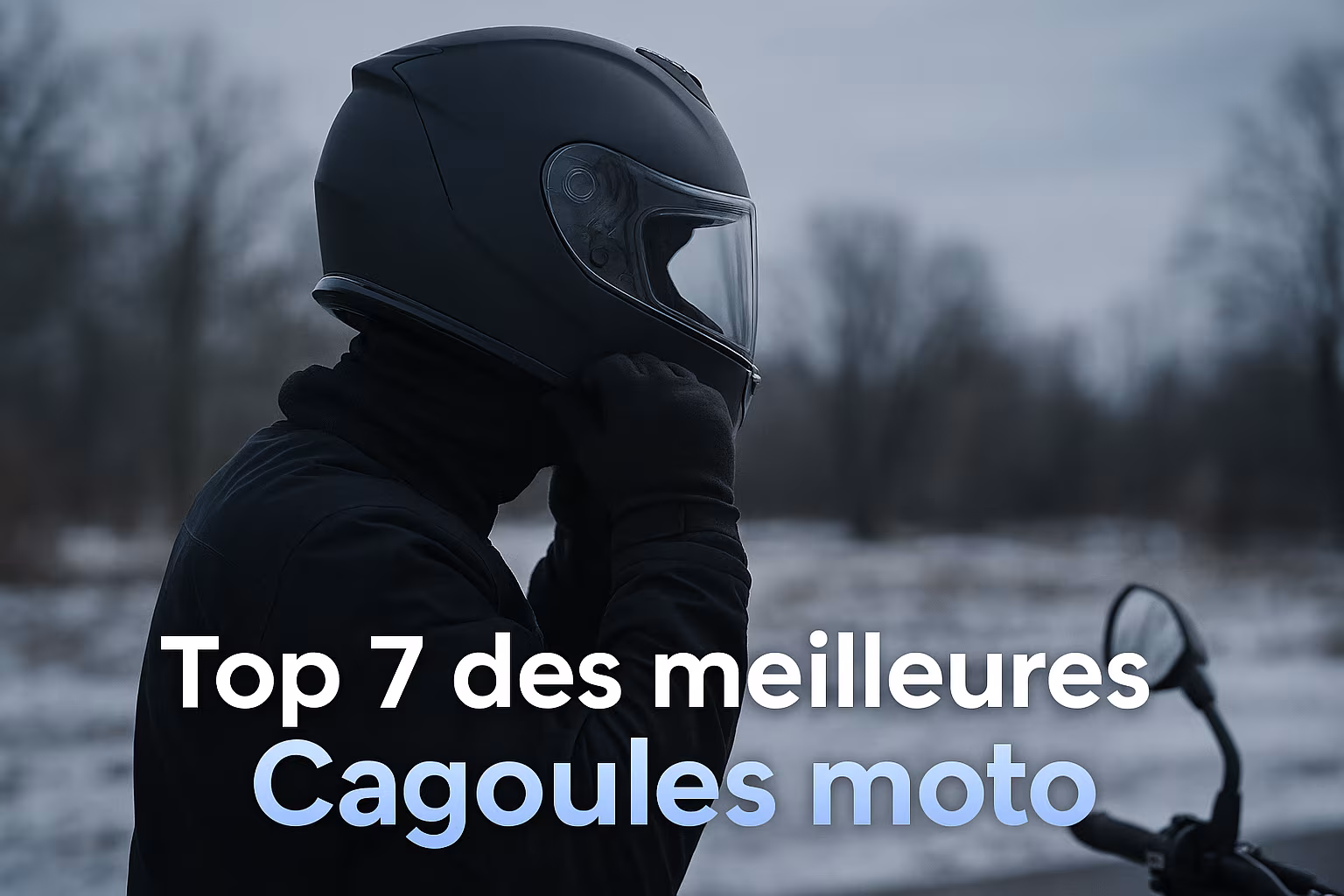 cagoule moto
