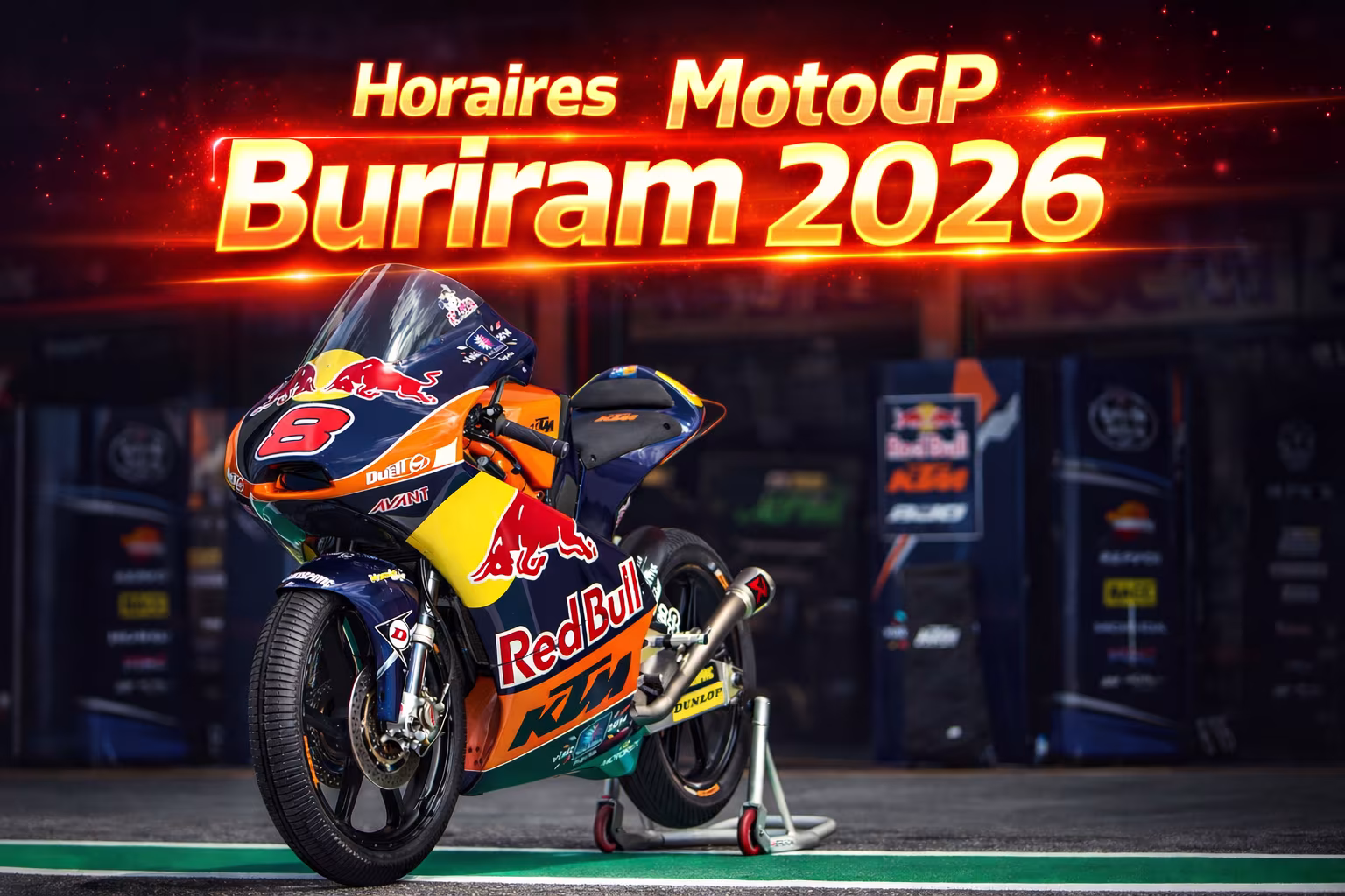 horaires motogp buriram 2026