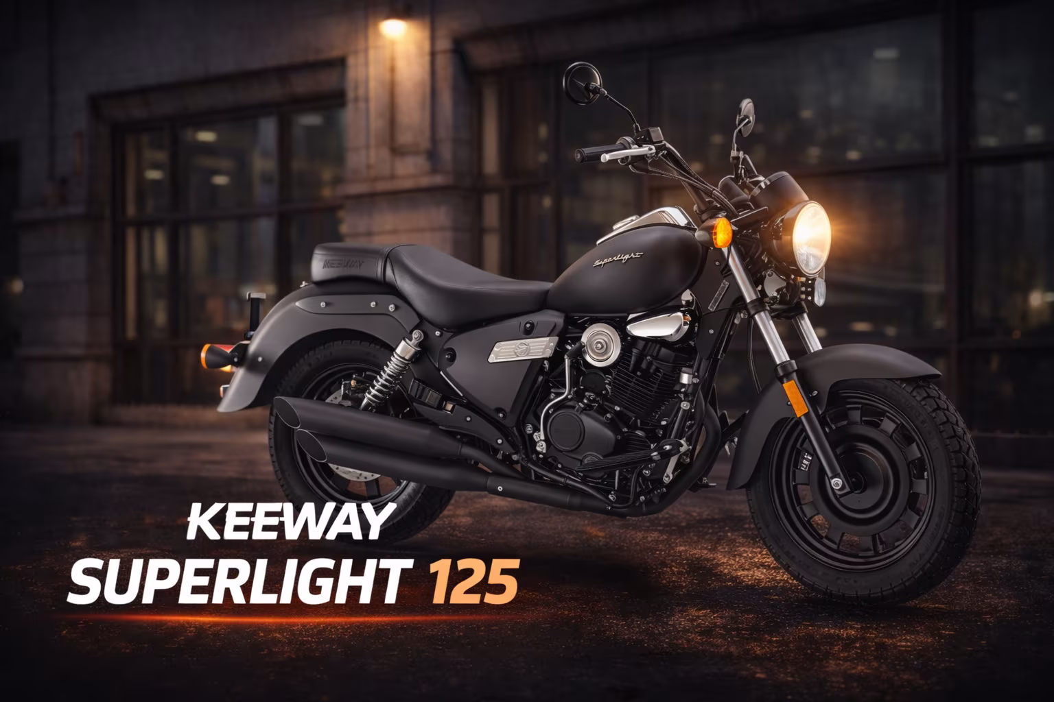 Moto custom keeway superlight 125
