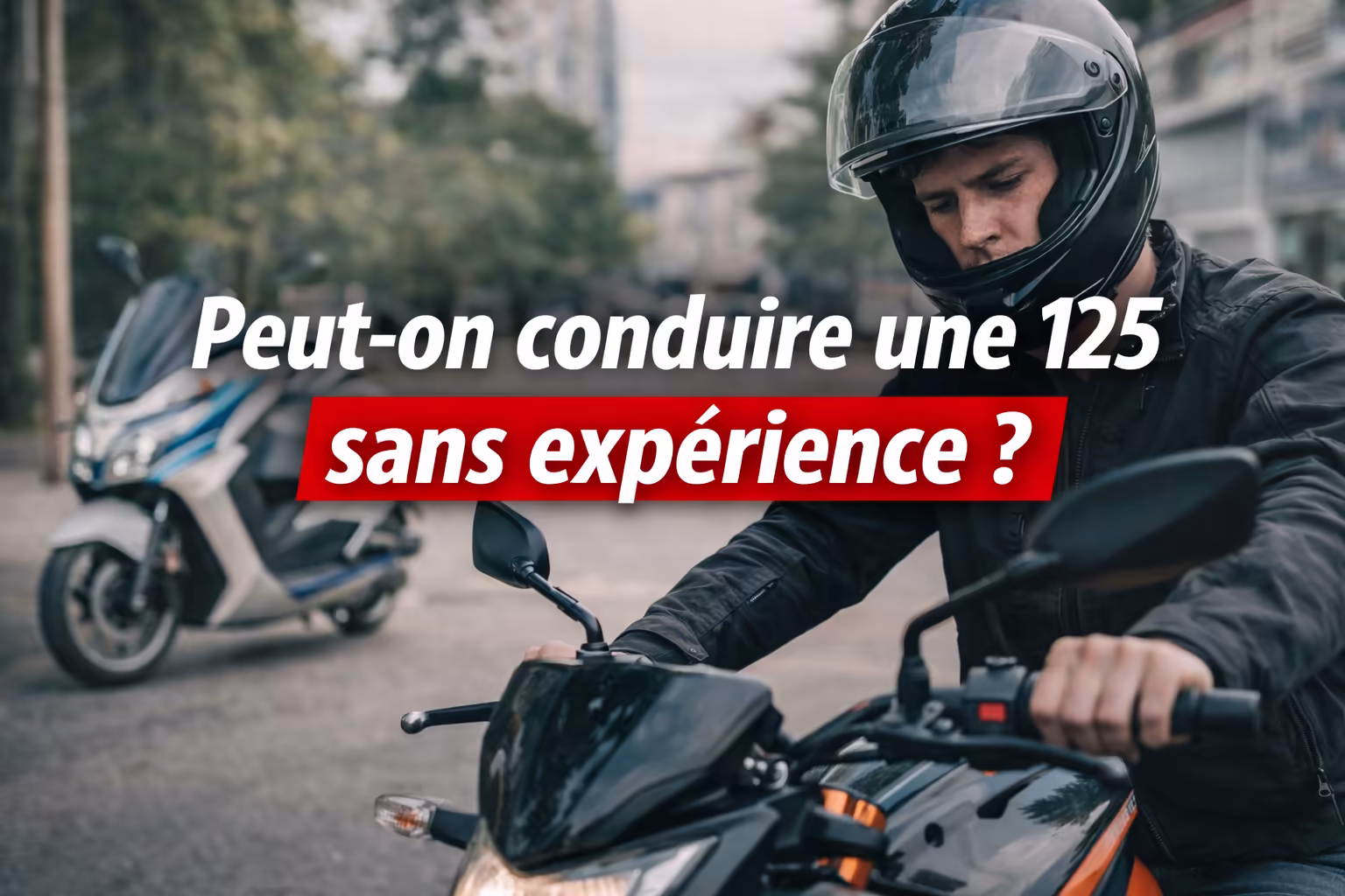 peut-on conduire une125 sans expérience