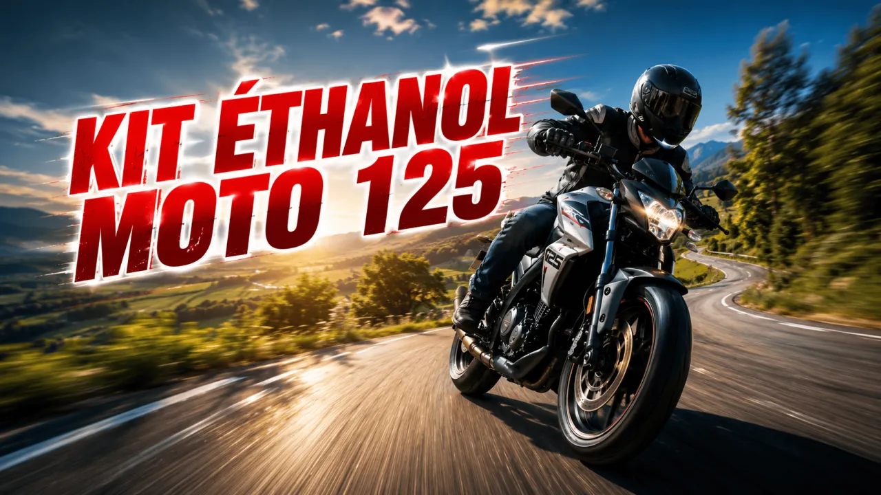 Kit éthanol pour moto et scooter 125cc