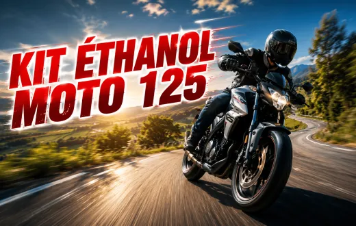 Kit éthanol pour moto et scooter 125cc