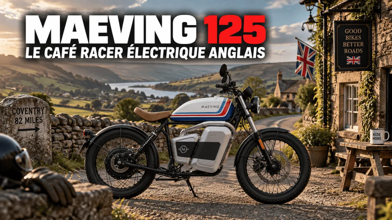 Moto électrique Maeving RM1S et RM2