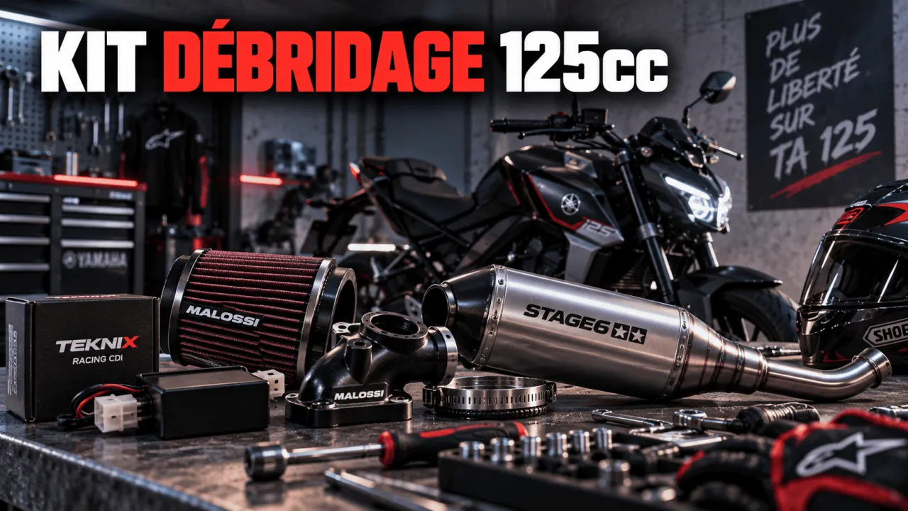 kit de débridage pour moto et scooter 125