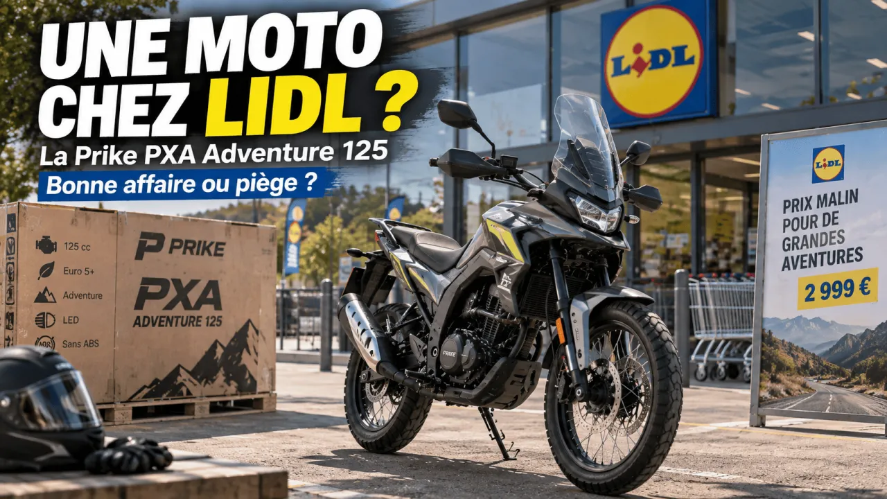 Moto Lidl 125 Trail