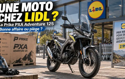 Moto Lidl 125 Trail