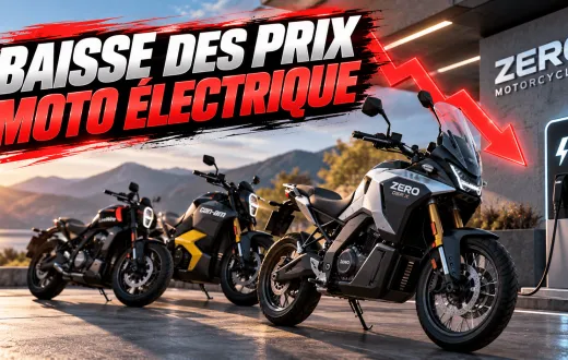baisse des prix des motos électriques