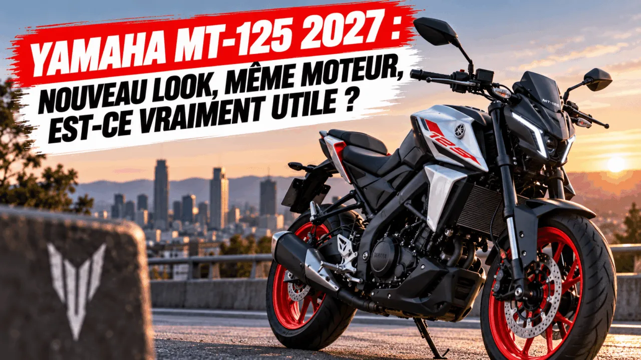 Nouvelle Yamaha MT-125 2027