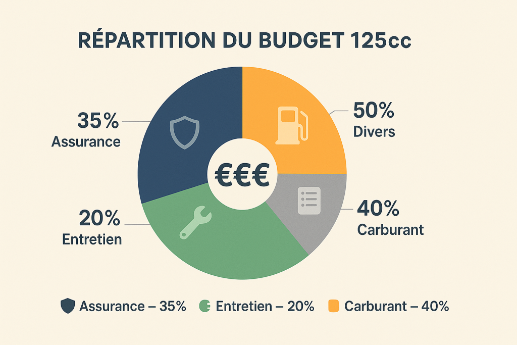 Coût Annuel 125cc : Budget Moto vs Scooter buget annuel moto scooter 125cc