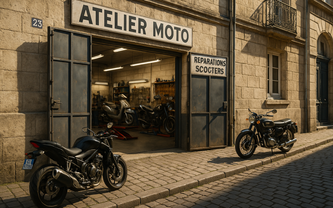 Top 7 des garages moto à Bordeaux 🚀