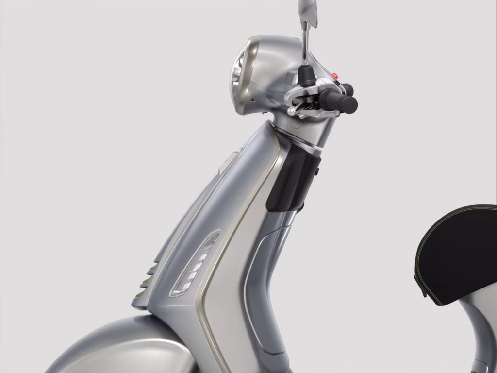 Vespa Elettrica : le scooter électrique qui fait rêver ! Vespa Facelift Primavera TECH ELETTRICA Wall Image 1920x1440 Anteriore 1