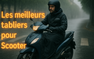 Comparatif 2025 : les meilleurs tabliers scooter pour affronter l’hiver