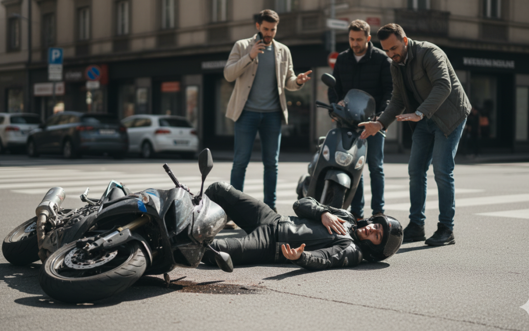 Accident en 125cc : Les bons réflexes à avoir