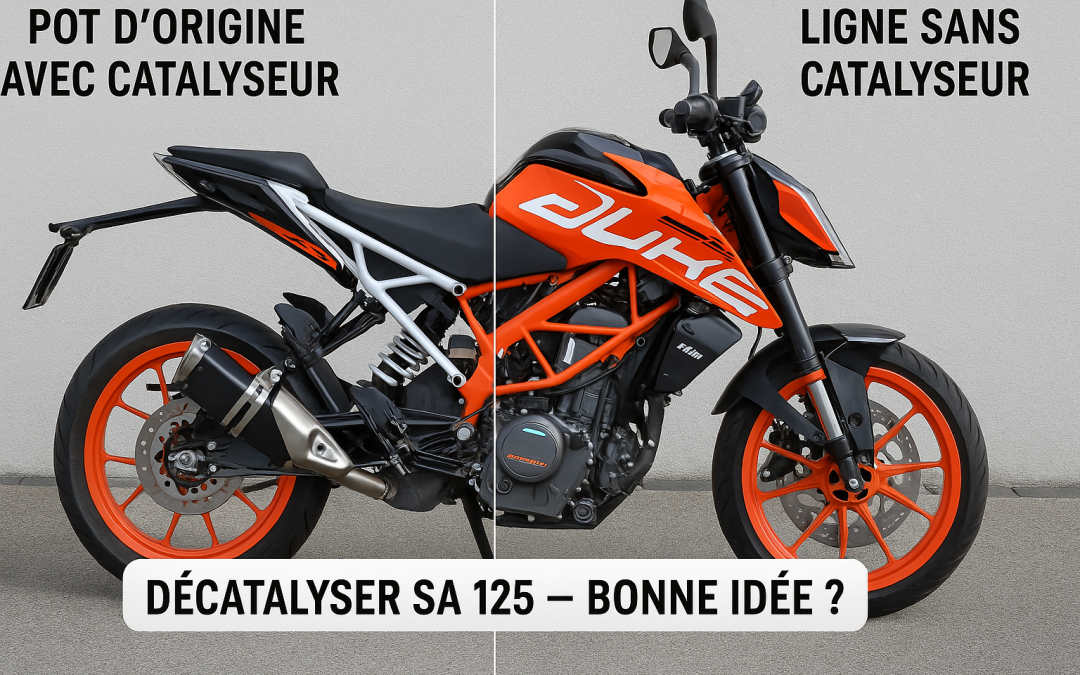 décatalyser sa 125