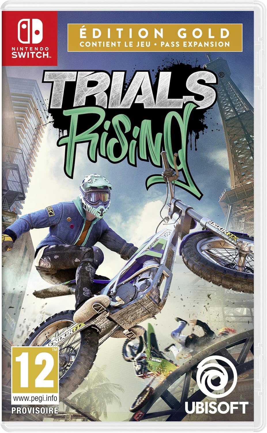 Trials Rising jeu vidéo moto plateformes