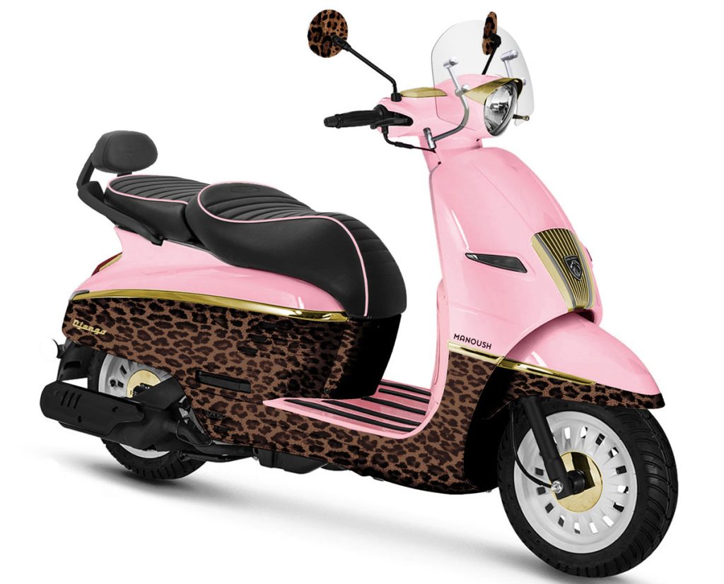 Peugeot Django X Manoush : le scooter 125 chic & rétro ! Peugeot Django X Manoush