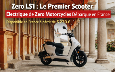 Moto et scooter 125cc Zero LS1 : Le Premier Scooter Électrique de Zero Motorcycles Débarque en France