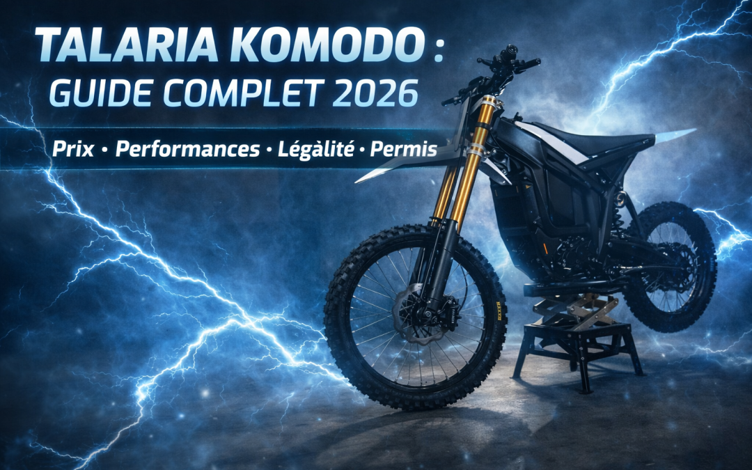 Talaria Komodo : Prix, Performances, Légalité, Permis