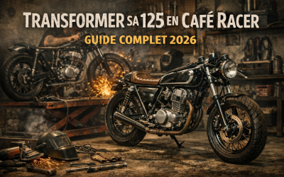 Moto et scooter 125cc Transformer sa 125 en Café Racer : Guide Complet