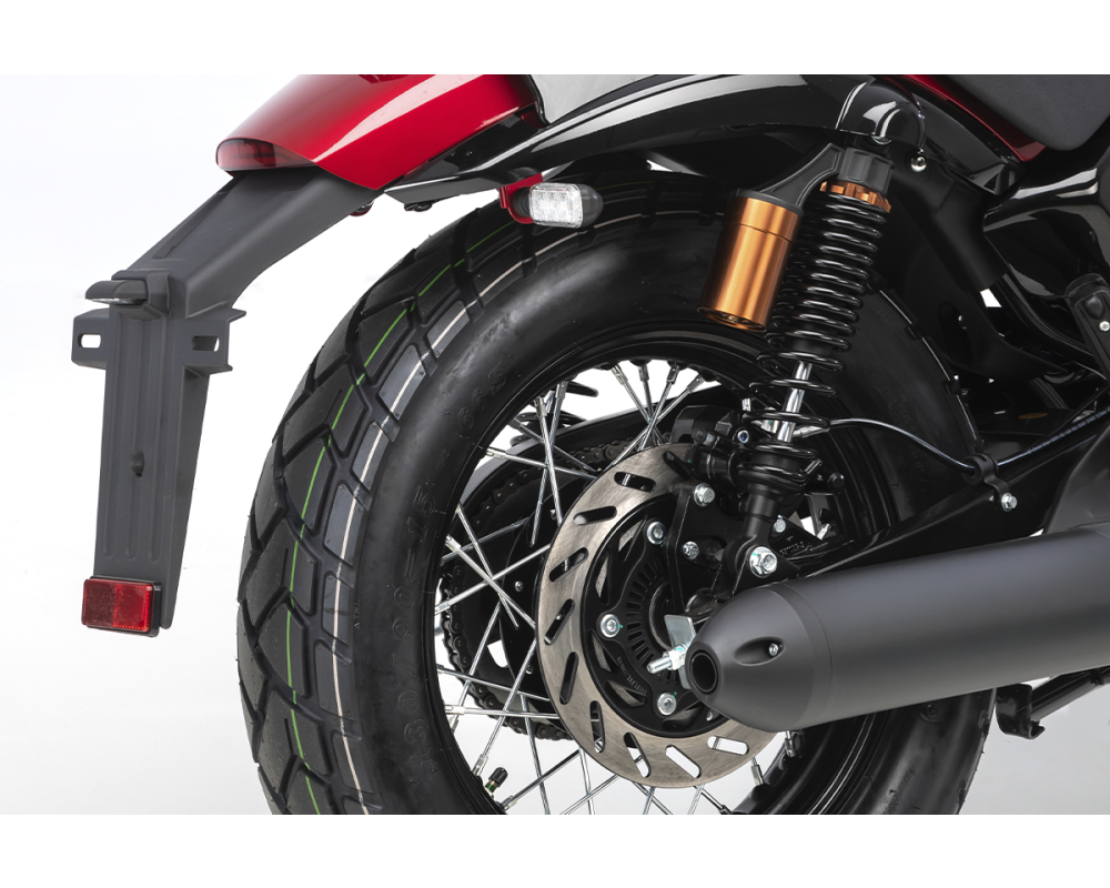 Macbor Rockster 125 Evo : Test, Prix & Avis 2026 med fit macbor rockster 125 evo 125 nueva custom frenos sistema abs