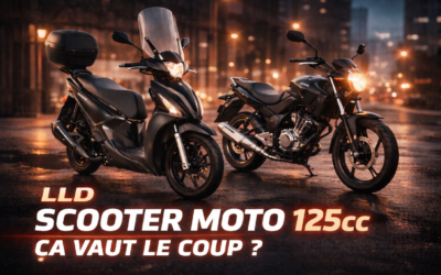 Location longue durée scooter ou moto 125cc : la LLD vaut-elle vraiment le coup ?