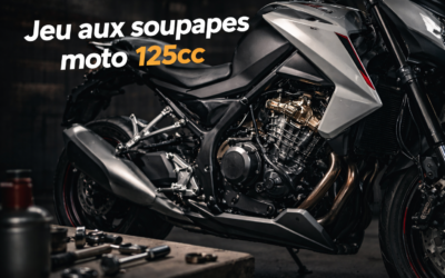 Jeu aux soupapes moto 125cc : réglage, symptômes et erreurs à éviter
