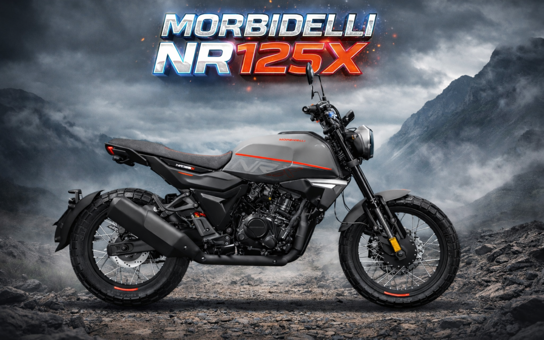 Morbidelli NR125X une vintage au prix d'un scooter