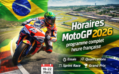 Horaires MotoGP Brésil 2026 : programme complet en heure française
