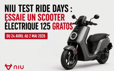 Moto et scooter 125cc NIU Test Ride Days : essaie un scooter électrique 125 gratos