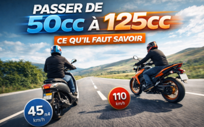 Moto et scooter 125cc Passer de 50cc à 125cc : permis, formation et conseils