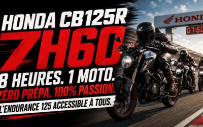 Moto et scooter 125cc Honda CB125R 7h60 : l’endurance accessible en 125
