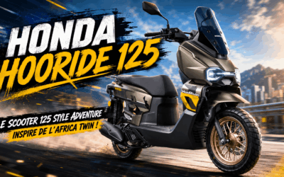 Moto et scooter 125cc Honda HooRide 125 : le scooter ADV chinois qui bluffe