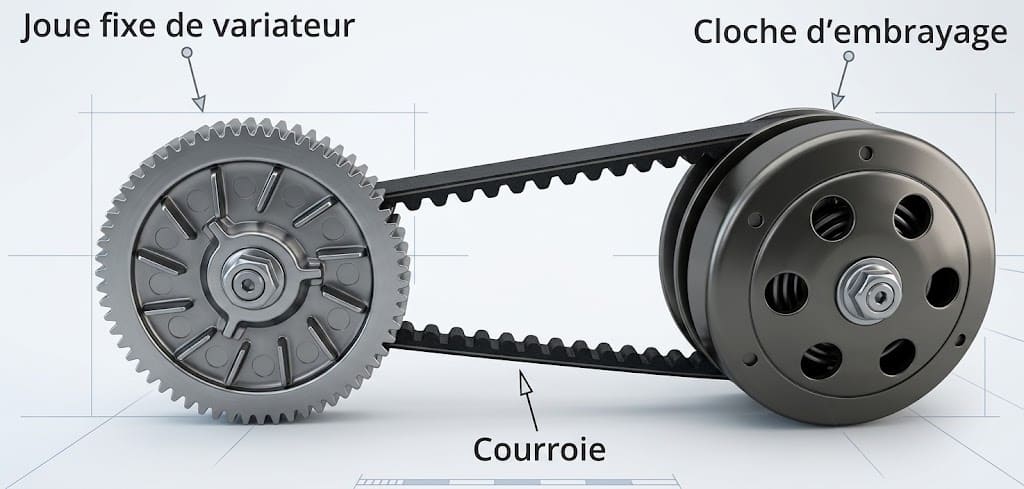 Pourquoi et quand changer la courroie de son scooter 125 ? Changer sa courroie scooter 125