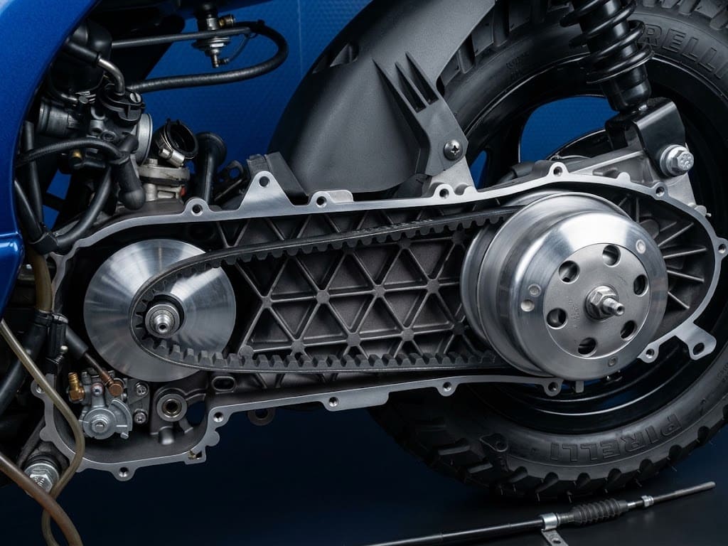 Pourquoi et quand changer la courroie de son scooter 125 ? Pourquoi changer sa courroie de son scooter
